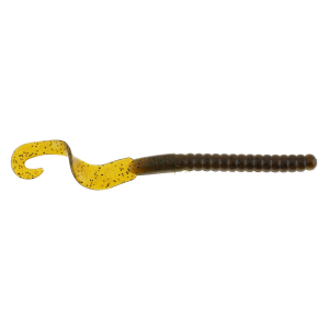 Image of Berkley PowerBait Power Worms | Green Pumpkin; 10 in.