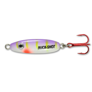 Image of Northland UV Buck-Shot Spoon | Purple Tiger; 1/16 oz.