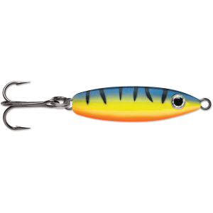 Image of VMC Rattle Spoon | Glow Hot Perch; 1/4 oz.