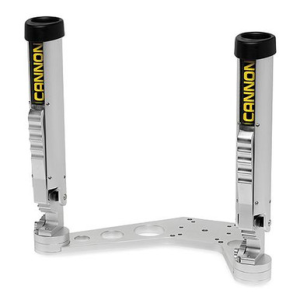 Image of Cannon Downrigger Mount Rod Holder - Silver