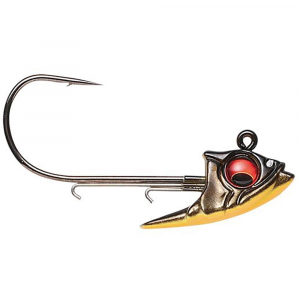 Image of Megabass Body Balance Jig Head | Deadly Black Shad; 1/2 oz.