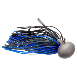 Image of Keitech M2 Football Jig | Black-Blue Flake; 1/4 oz.