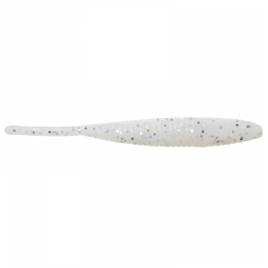 Image of Yamamoto Shad Shape Worm | Blue Pearl w/Silver Flake; 3.75 in.