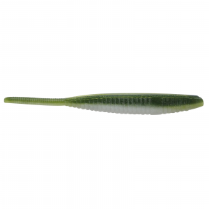 Image of Yamamoto Shad Shape Worm | Watermelon/Cream Laminate; 3.75 in.