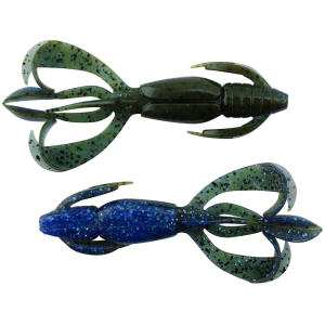 Image of Keitech Crazy Flapper | Okeechobee Craw; 4.4 in.