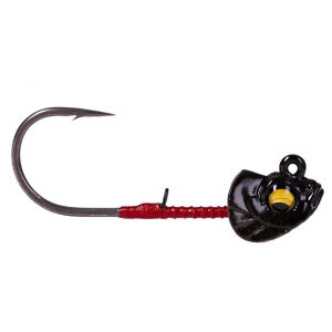 Image of Megabass Okashira Jig Head | Shadow Spawn; 1/8 oz.