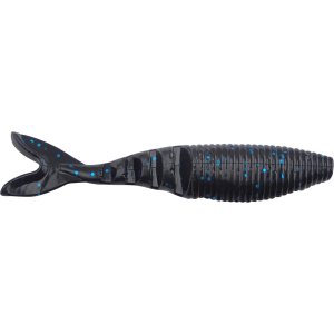 Image of Yamamoto Zako Swimbait | Black w/ Blue Flake; 3 in.