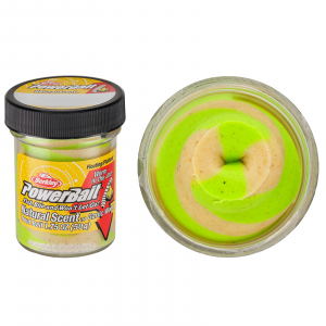 Image of Berkley PowerBait Natural Scent Trout Bait Dough | Garlic Worm Scent - Tequila Lime