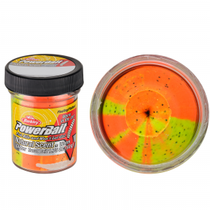 Image of Berkley PowerBait Natural Scent Glitter Trout Bait Dough | Worm Scent - Tequila Fire