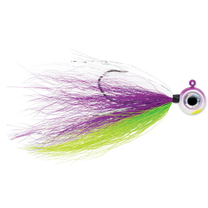 Image of VMC Moon Tail Jig | Purple Albino; 1/4 oz.
