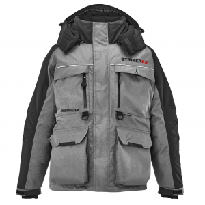 Image of Striker Ice Men's Hardwater Jacket | Gray-Black; 2XL Tall