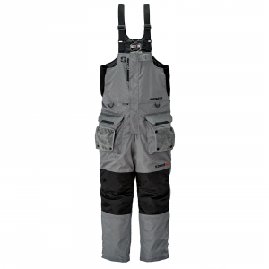 Image of Striker Ice Men's Hardwater Bibs | Gray-Black; 3XL