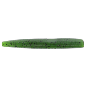 Image of Yamamoto Ned Senko Worm | Watermelon w/ Black Flake; 3 in.