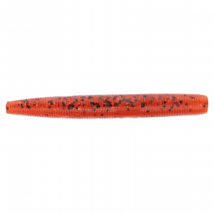 Image of Yamamoto Ned Senko Worm | Fire Craw; 3 in.