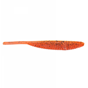 Image of Yamamoto Shad Shape Worm Floater | Fire Craw; 5 in.