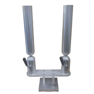 Cisco Double Tube Rod Holder on Quick Release Mount
