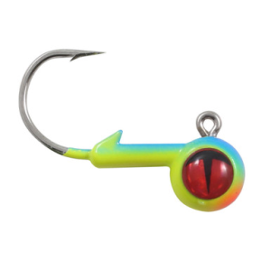 Image of Northland Tungsten Short Shank Jig Head | Parrot; 1/8 oz.