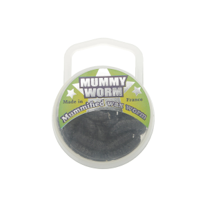 Image of Eurotackle Mummy Worm Jarred Bait | Black