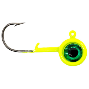 Image of ACC Crappie Jig Head | Chartreuse; 1/32 oz.