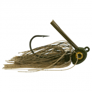 Image of Missile Baits Ike's Mini Swim Jig | Green Pumpkin; 3/16 oz.