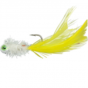 Image of Jenko Warbird Hand Tied Jigs | White Chart White; 1/32 oz.