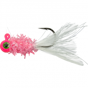 Image of Jenko Warbird Hand Tied Jigs | Pink Pink-White; 1/32 oz.