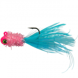 Image of Jenko Warbird Hand Tied Jigs | Pink Pink-Blue; 1/32 oz.