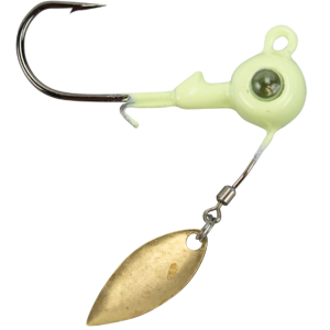 Image of Kalin's Google Eye Spinner Jig | White; 1/4 oz.
