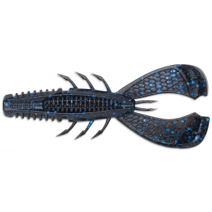 Image of Rapala CrushCity Cleanup Craw | Black Blue Flake; 3 1/2 in.