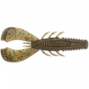 Image of Rapala CrushCity Cleanup Craw | Green Pumpkin Blue Pearl; 3 1/2 in.