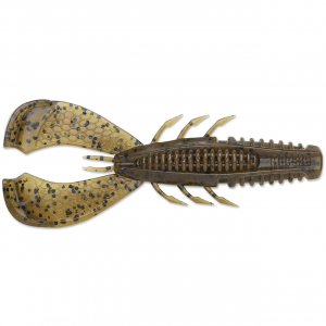 Image of Rapala CrushCity Cleanup Craw | Green Pumpkin; 3 1/2 in.