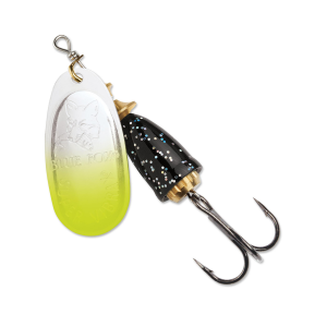 Image of Blue Fox Classic Vibrax Spinner | Chartreuse Tipped/Silver Flake; 3
