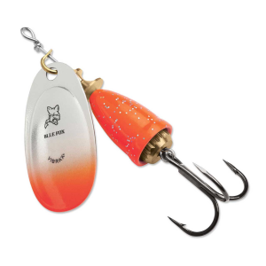 Image of Blue Fox Classic Vibrax Spinner | Orange Chartreuse Candyback; 3