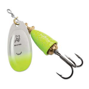 Image of Blue Fox Classic Vibrax Spinner | Chartreuse Blue Candyback; 3