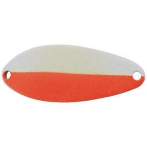 Image of ACME Tackle Little Cleo Spoon | Glow Fire; 3/4 oz.