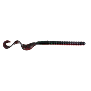 Image of Berkley PowerBait Power Worms | Red Shad Green Glitter; 7 in.