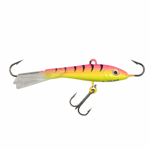 Image of Northland Puppet Minnow Darter Jig | Bubblegum Tiger; 3 in.