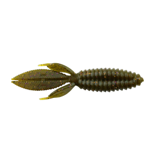 Image of Reaction Innovations Smallie Beaver | Green Pumpkin/Copper/Purple; 3 1/2 in.