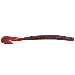 Image of Zoom UV Ultra Vibe Speed Worm | Red Bug; 6 in.