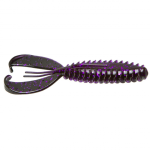 Image of Zoom Z Craw | Black Light; 4 1/2 in.