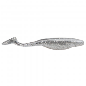 Image of Zoom Swimming Super Fluke Jr. | White Ice; 4 in.