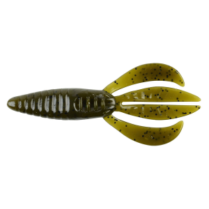 Image of Berkley PowerBait Pit Boss | Green Pumpkin; 3 in.
