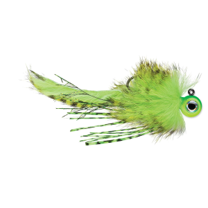 Image of VMC Twitchin' Jig | Glow Green Machine UV; 3/8 oz.