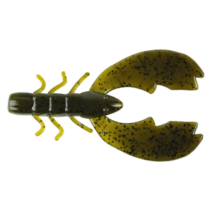 Image of Berkley PowerBait Chigger Craw Soft Bait | Green Pumpkin; 4 in.