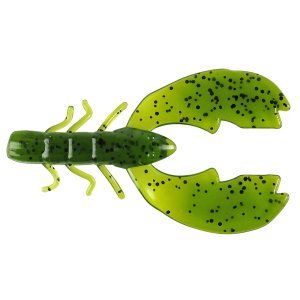 Image of Berkley PowerBait Chigger Craw Soft Bait | Watermelon; 4 in.