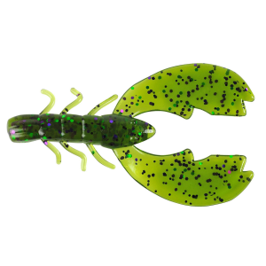 Image of Berkley PowerBait Chigger Craw Soft Bait | Watermelon Candy; 4 in.