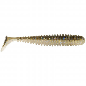 Image of Berkley PowerBait Power Swimmer Soft Bait | Rainbow Shad; 2 in.