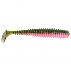 Image of Berkley PowerBait Power Swimmer Soft Bait | Baby Rainbow; 2 in.