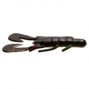 Image of Zoom Ultra-Vibe Speed Craw | Black Red Glitter; 3.5 in.