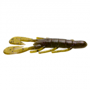 Image of Zoom Ultra-Vibe Speed Craw | Green Pumpkin Purple; 3.5 in.